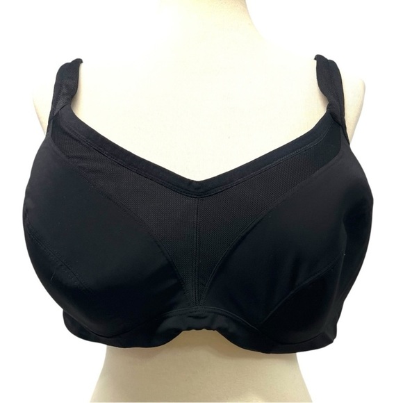 Torrid Active Black Underwire Full Coverage Sporty Bra Women’s 42DDD - Picture 4 of 10